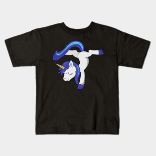 Handstand Unicorn Gymnast Acrobat Acrobatic Girls Kids T-Shirt